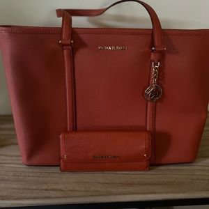 Michael Kors Tote and Wallet